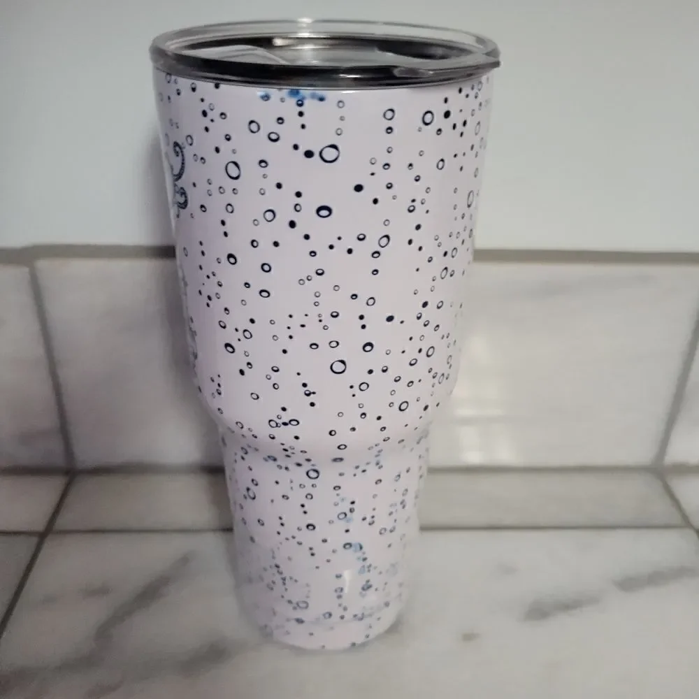 Built Holiday Tumbler 30oz Stainless Steel White Size: 30 OZ NEW